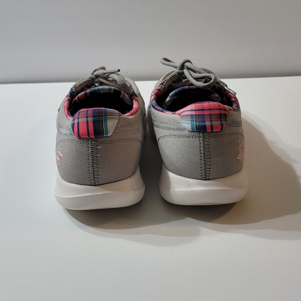Skechers | Gowalk Lite, Sea Fun Boat Shoes in Grey - Picture 7 of 9
